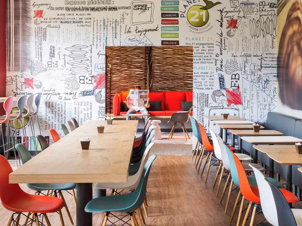 Hotel Ibis Nantes Centre Tour Bretagne Ristorante foto